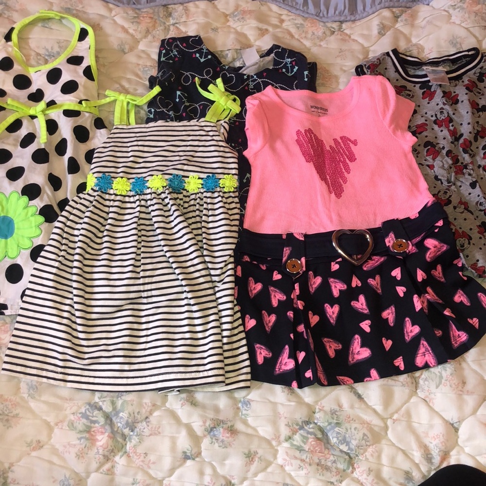 5- 2t girl dresses